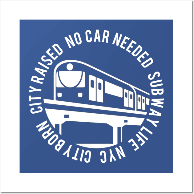 No Car Needed Wall Art by PopCultureShirts